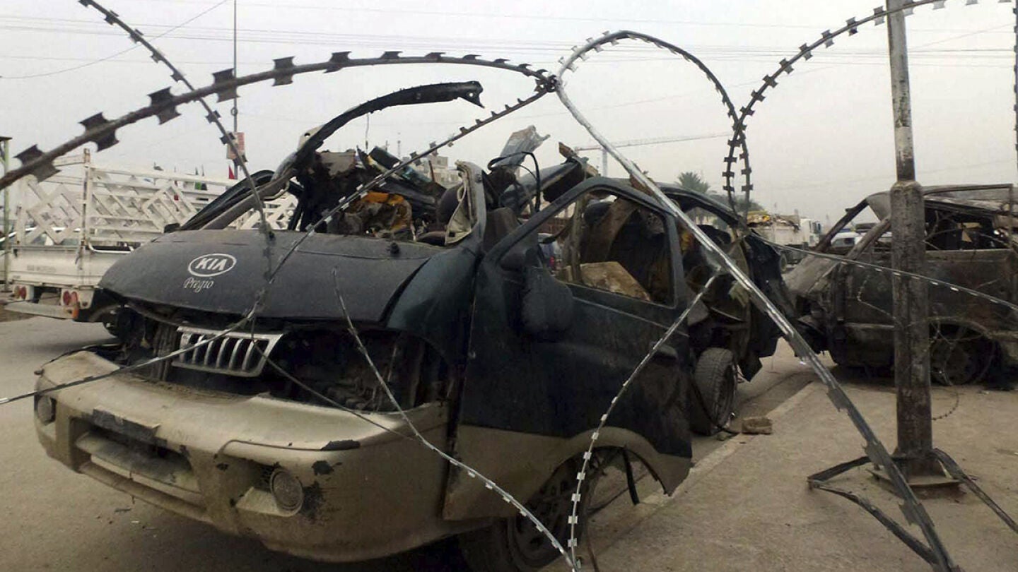 Al menos 20 muertos y 60 heridos en una serie de atentados en Bagdad