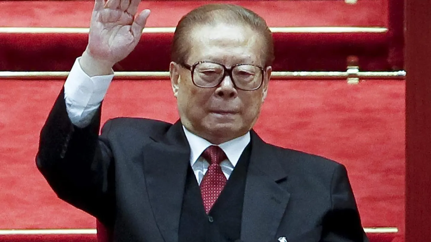 El expresidente Jiang Zemin. El expresidente Jiang Zemin.