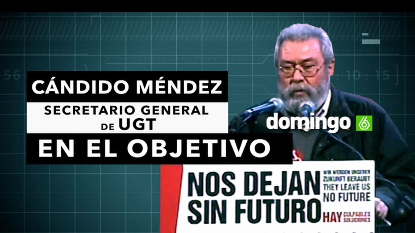 Cándido Méndez en El Objetivo Cándido Méndez en El Objetivo