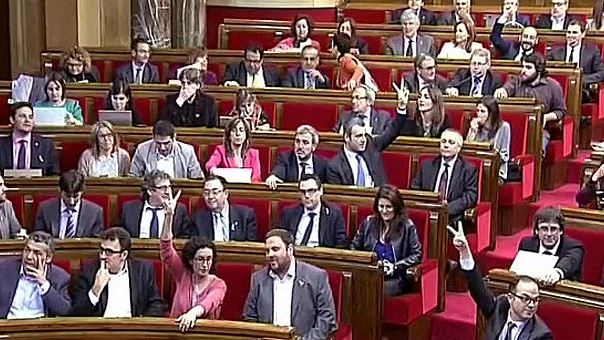 Parlamento catalán