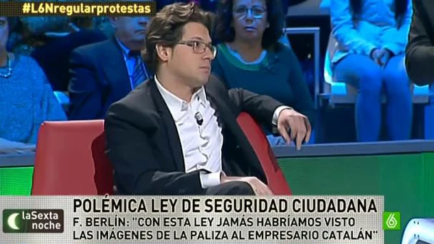 Fernando Berlín: “Con esta Ley jamás habríamos visto la paliza al empresario catalán” 