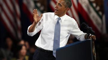  El presidente estadounidense, Barack Obama, le responde una pregunta a un estudiante