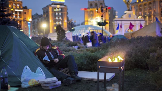 El líder del Partido Comunista ucraniano llama a la negociación para evitar "un derramamiento de sangre" El líder del Partido Comunista ucraniano llama a la negociación para evitar "un derramamiento de sangre"