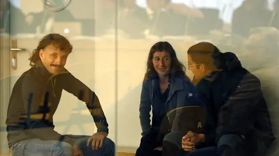 Daniel Pastor, Beatriz Etxebarria e Iñigo Zapirain durante un juicio Daniel Pastor, Beatriz Etxebarria e Iñigo Zapirain durante un juicio