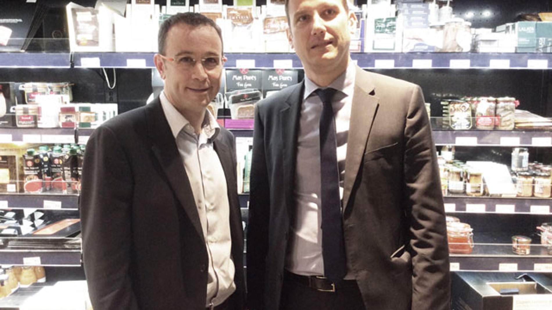 Xavier Solá (Casa del Libro) y Philippe Bouteille (El Corte Inglés)
