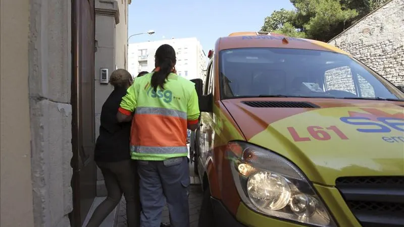 Imagen de una ambulancia Imagen de una ambulancia