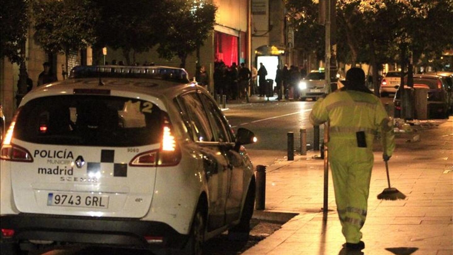 Un coche patrulla de la polic&iacute;a madrile&ntilde;a