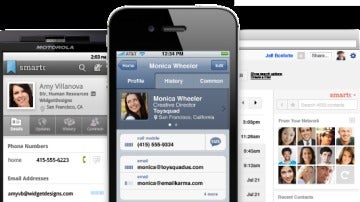 Captura de la aplicación para smartphones Xobni