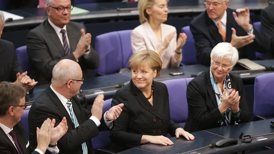 Merkel, investida canciller de Alemania para una tercera legislatura Merkel, investida canciller de Alemania para una tercera legislatura