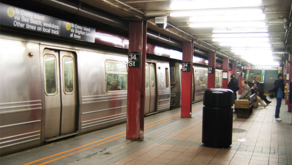 Imagen del metro de Nueva York.