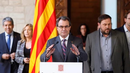 Artus Mas y Oriol Junqueras Artus Mas y Oriol Junqueras