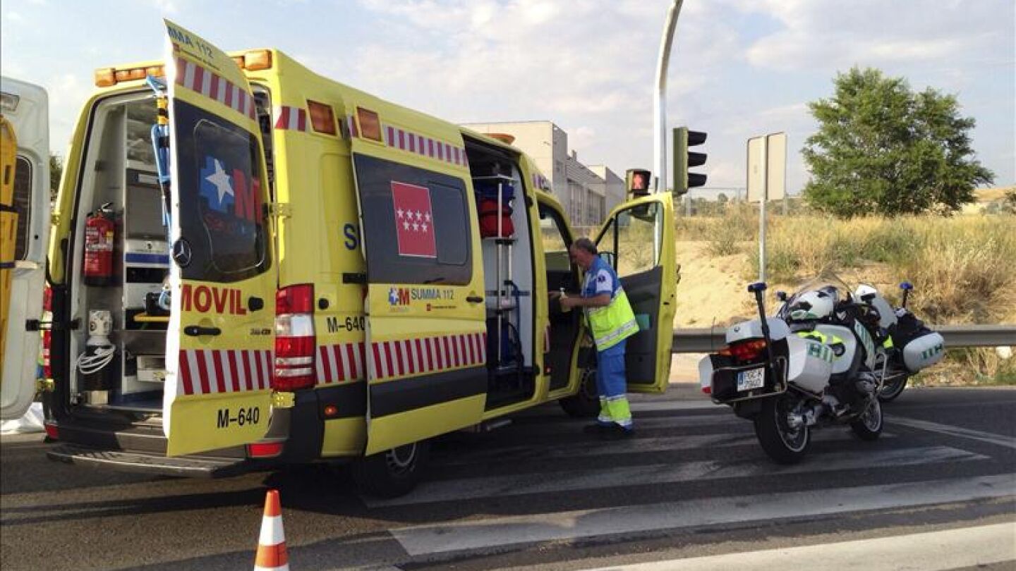 Fotograf&iacute;a de archivo de una ambulancia del SUMMA de Madrid
