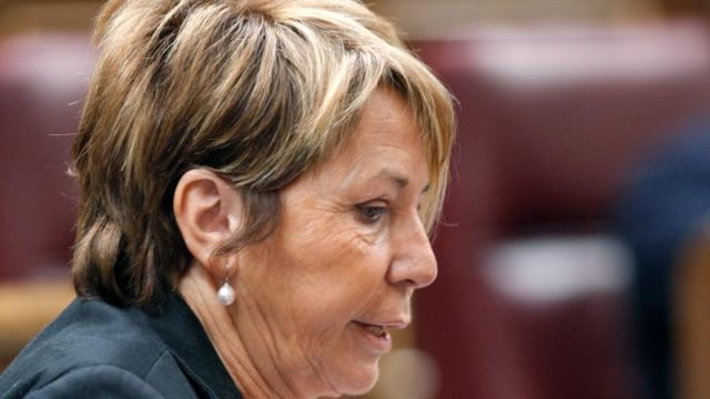Celia Villalobos en el Congreso de los Diputados