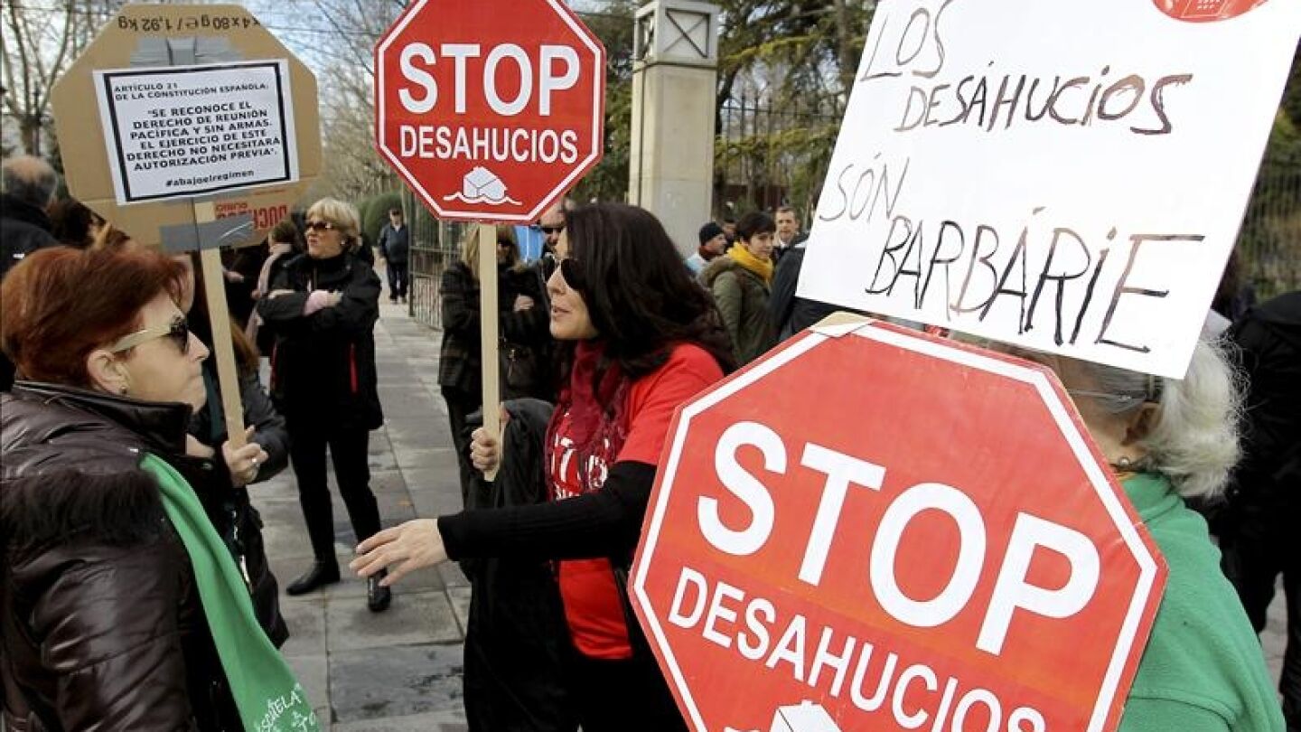 Manifestaci&oacute;n de Stop Desahucios Ciudad Real