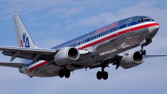 Avión de la aerolínea American Airlines Avión de la aerolínea American Airlines