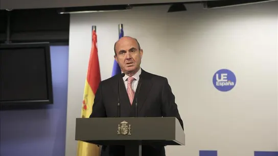 El ministro de Economía, Luis de Guindos El ministro de Economía, Luis de Guindos