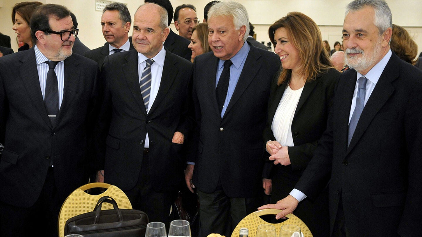 Jos&eacute; Antonio Gri&ntilde;&aacute;n y Manuel Chaves
