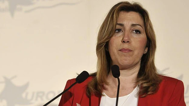 La presidenta de la Junta de Andalucía, Susana Díaz