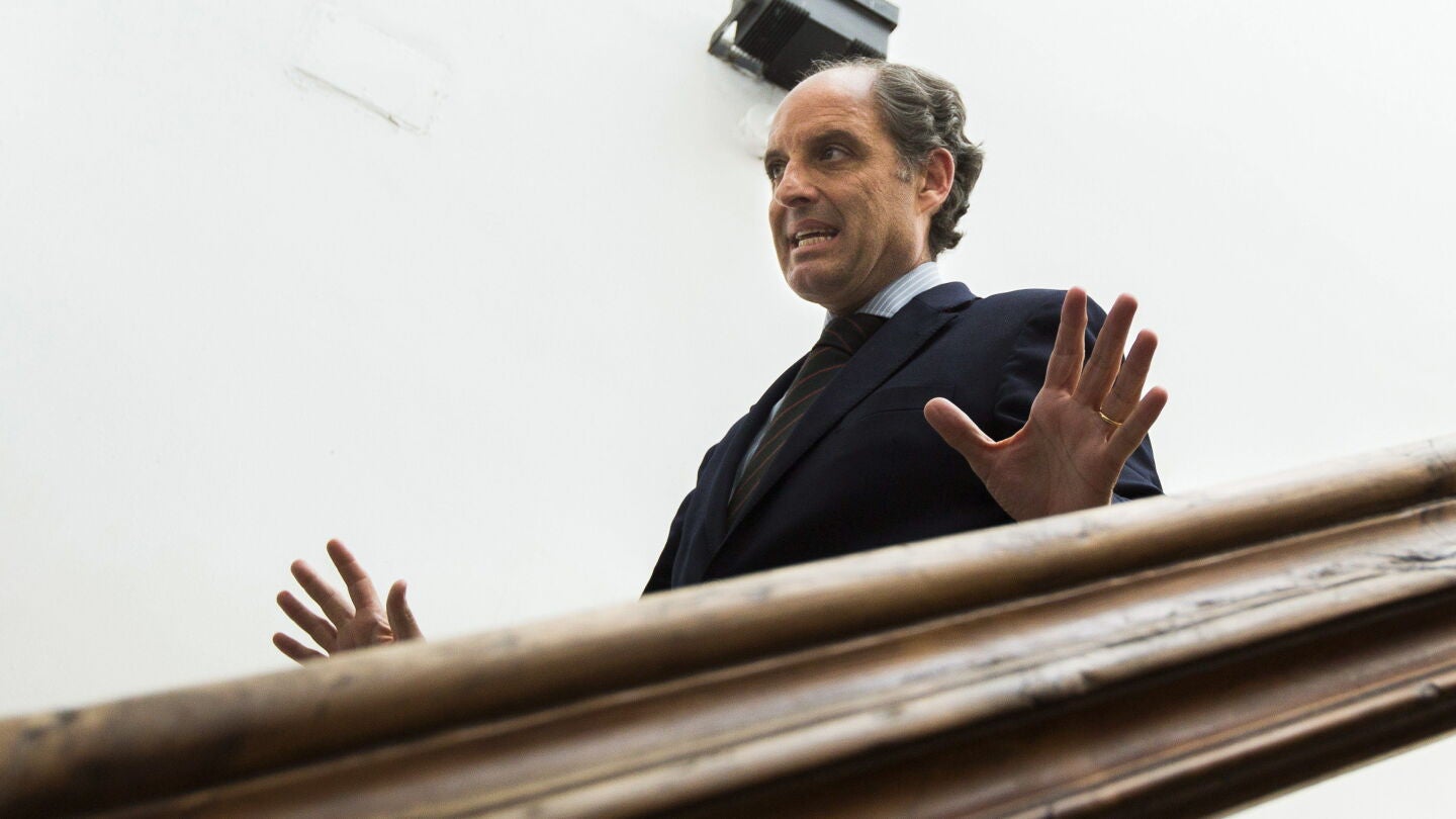  El expresidente de la Generalitat valenciana Francisco Camps, tras testificar por el 'caso N&oacute;os'