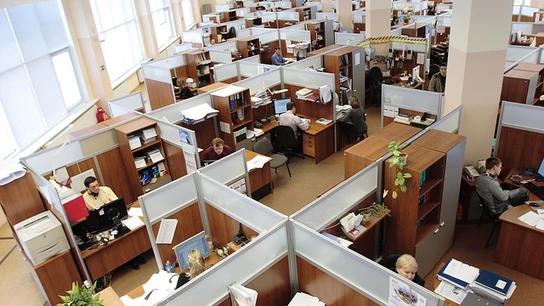 Empleados de una oficina Empleados de una oficina