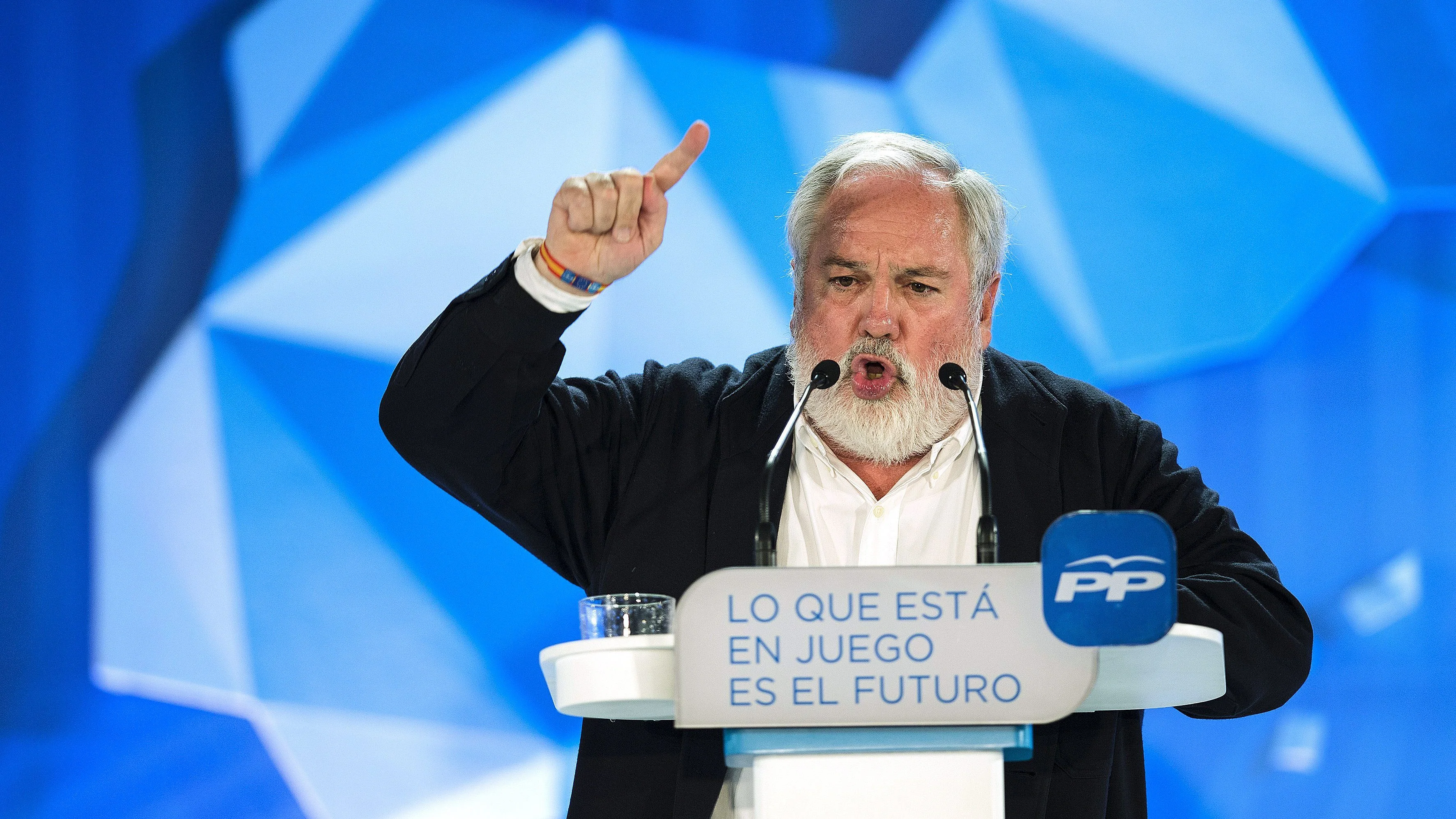 El cabeza de lista del PP a las elecciones europeas, Miguel Arias Cañete