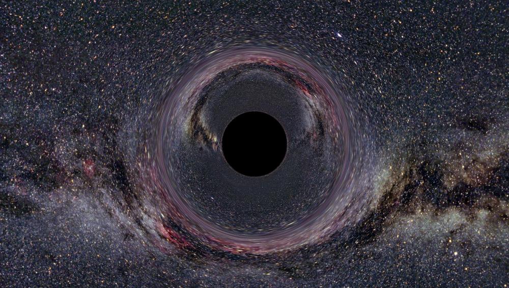 Reconstrucción de un agujero negro