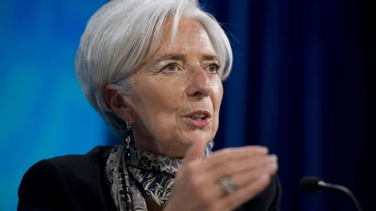 La directora general del FMI, Christine Lagarde La directora general del FMI, Christine Lagarde