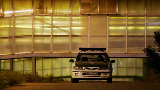 Un coche de la Guardia Civil  Un coche de la Guardia Civil