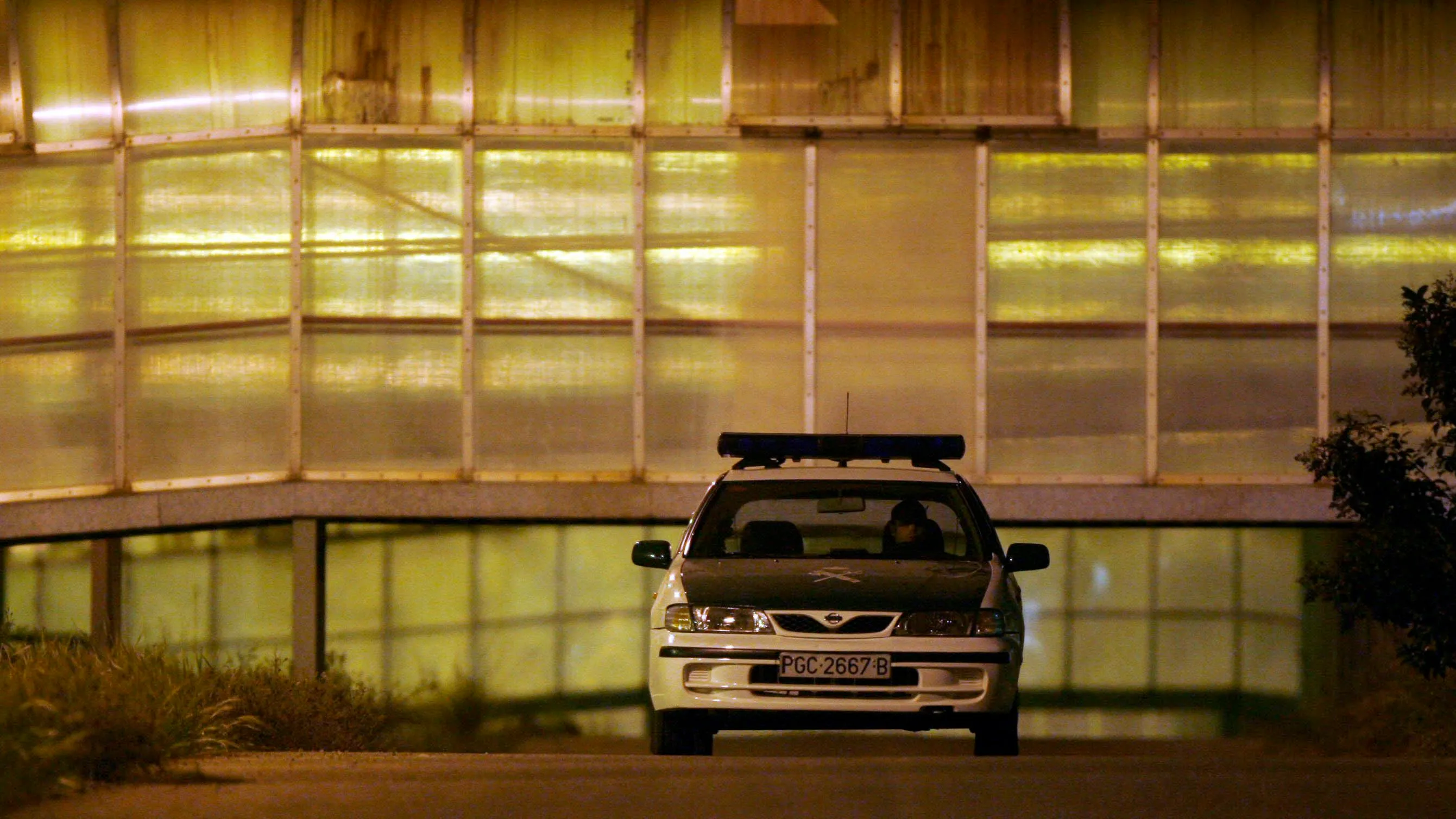 Un coche de la Guardia Civil 