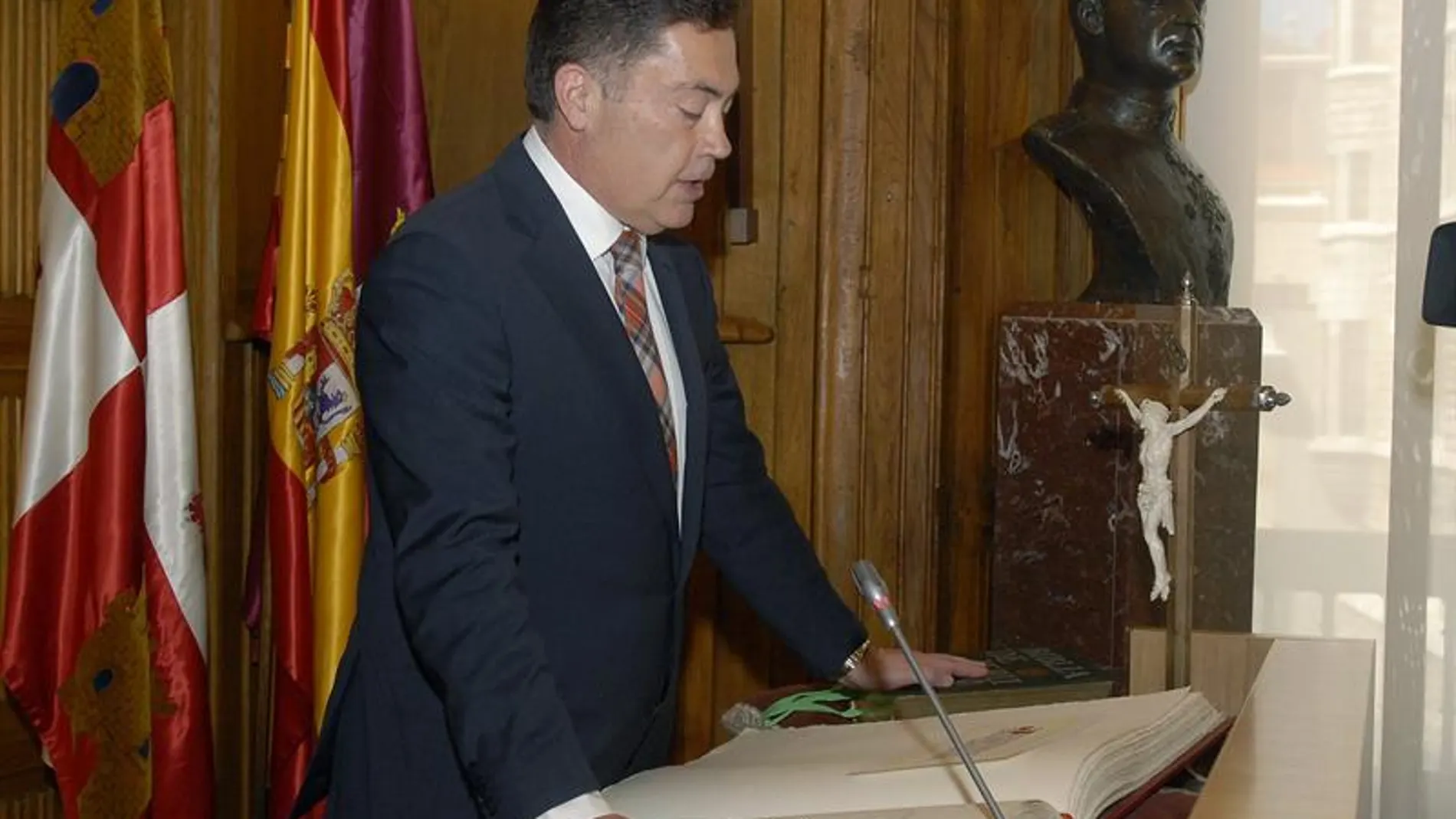 El presidente de la Diputación de León, Marcos Martínez