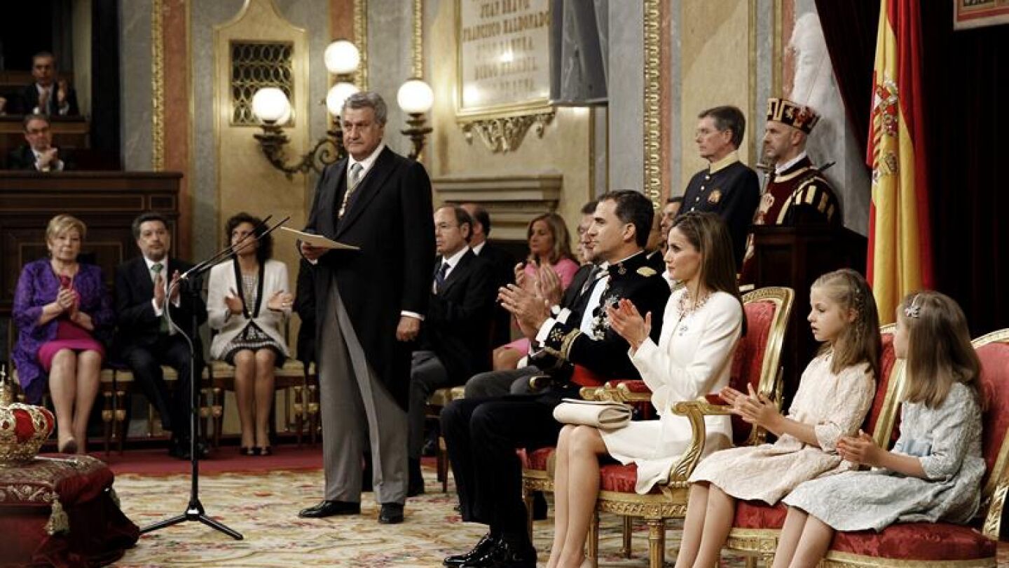 Felipe, Letizia, Leonor y Sof&iacute;a 
