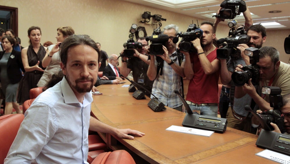 Pablo Iglesias, cabeza de lista y eurodiputado de Podemos