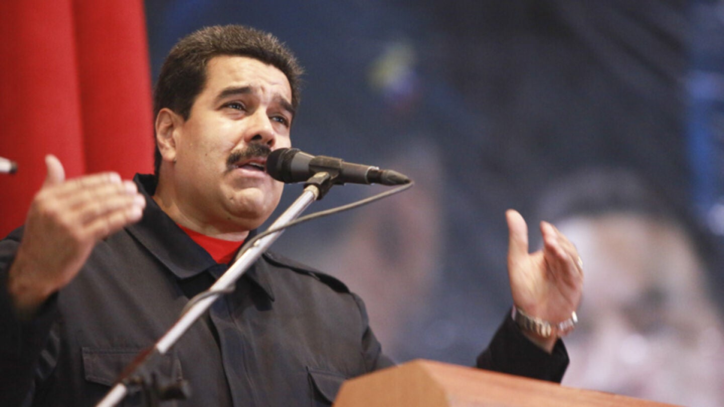 Nicol&aacute;s Maduro