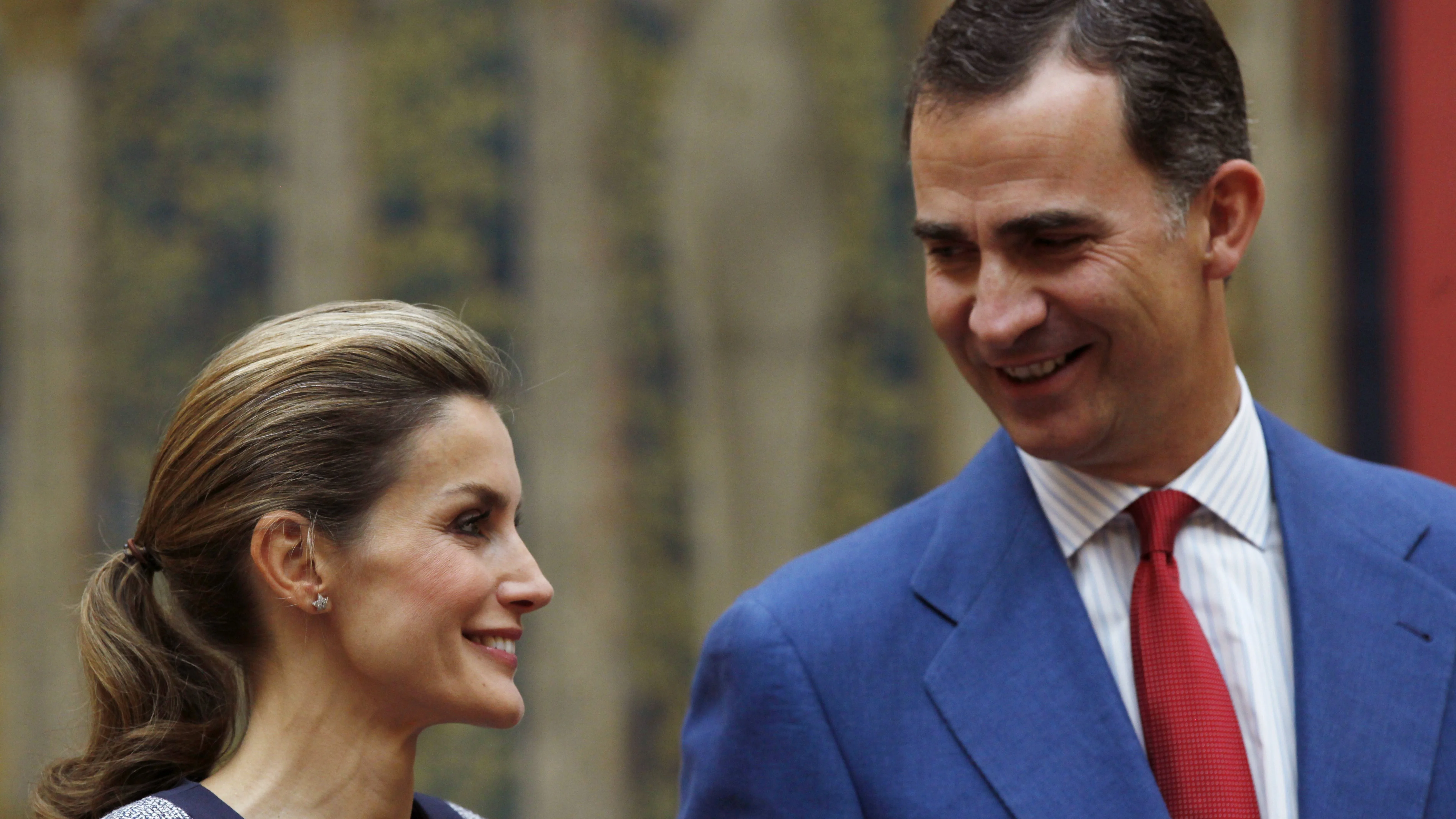 Los reyes, Don Felipe y Doña Letizia