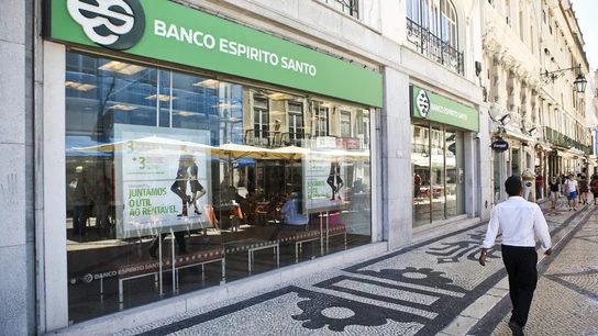 Una sucursal del Banco Espirito Santo Una sucursal del Banco Espirito Santo