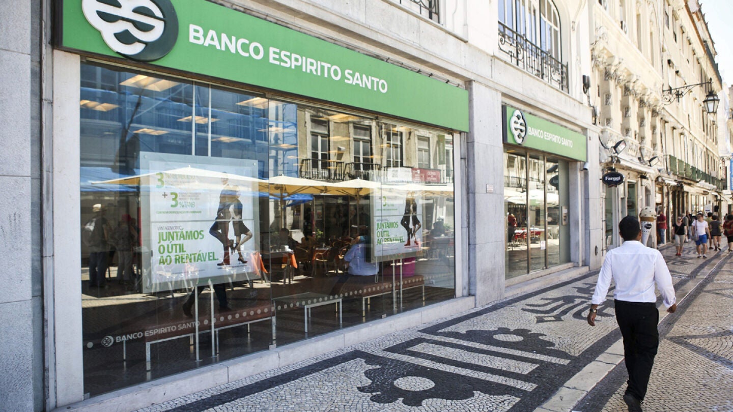 Una sucursal del Banco Espirito Santo