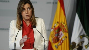 La presidenta de la Junta, Susana Díaz