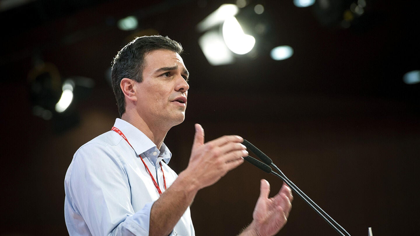 El secretario general del PSOE, Pedro S&aacute;nchez