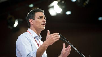 El secretario general del PSOE, Pedro Sánchez