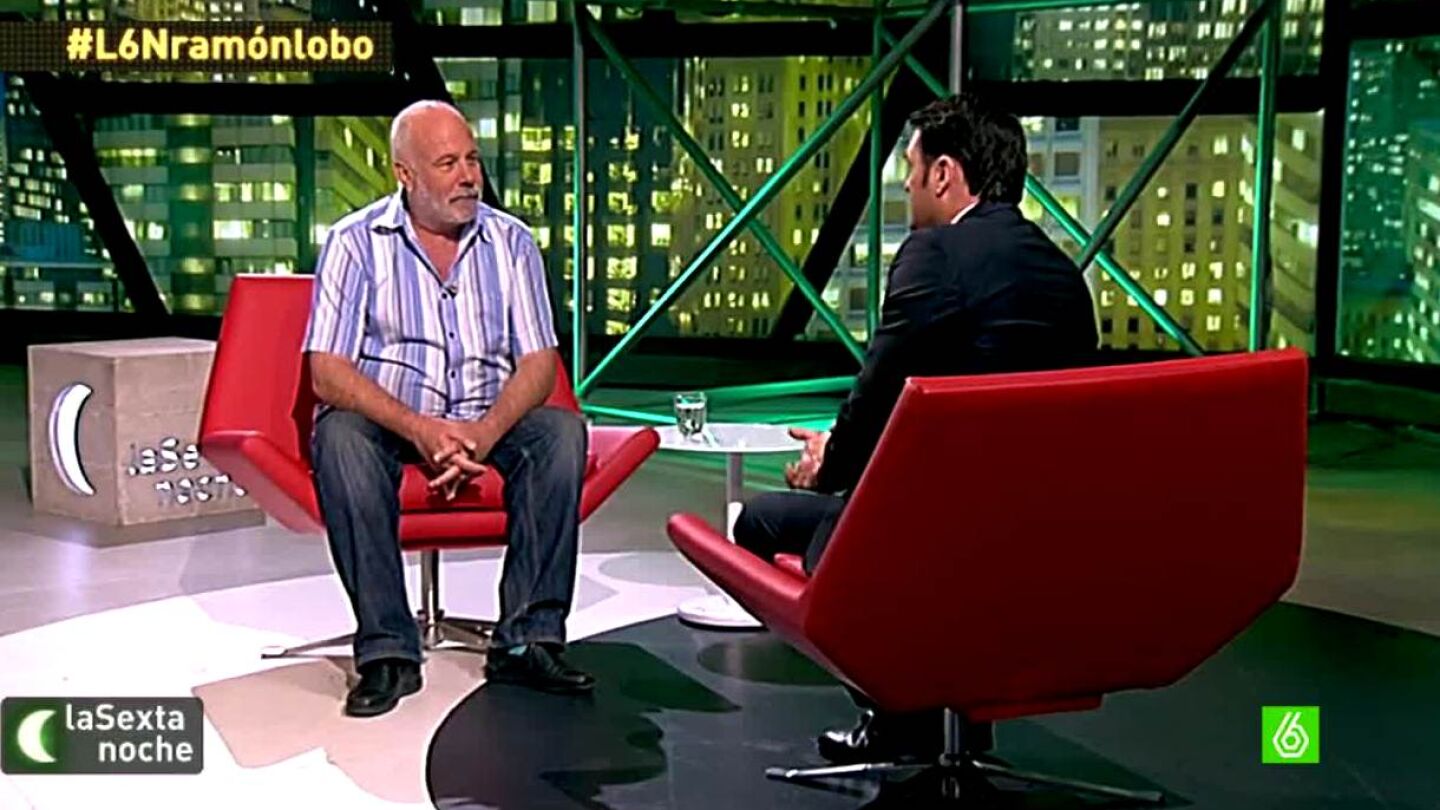Ram&oacute;n Lobo con I&ntilde;aki L&oacute;pez en laSexta Noche