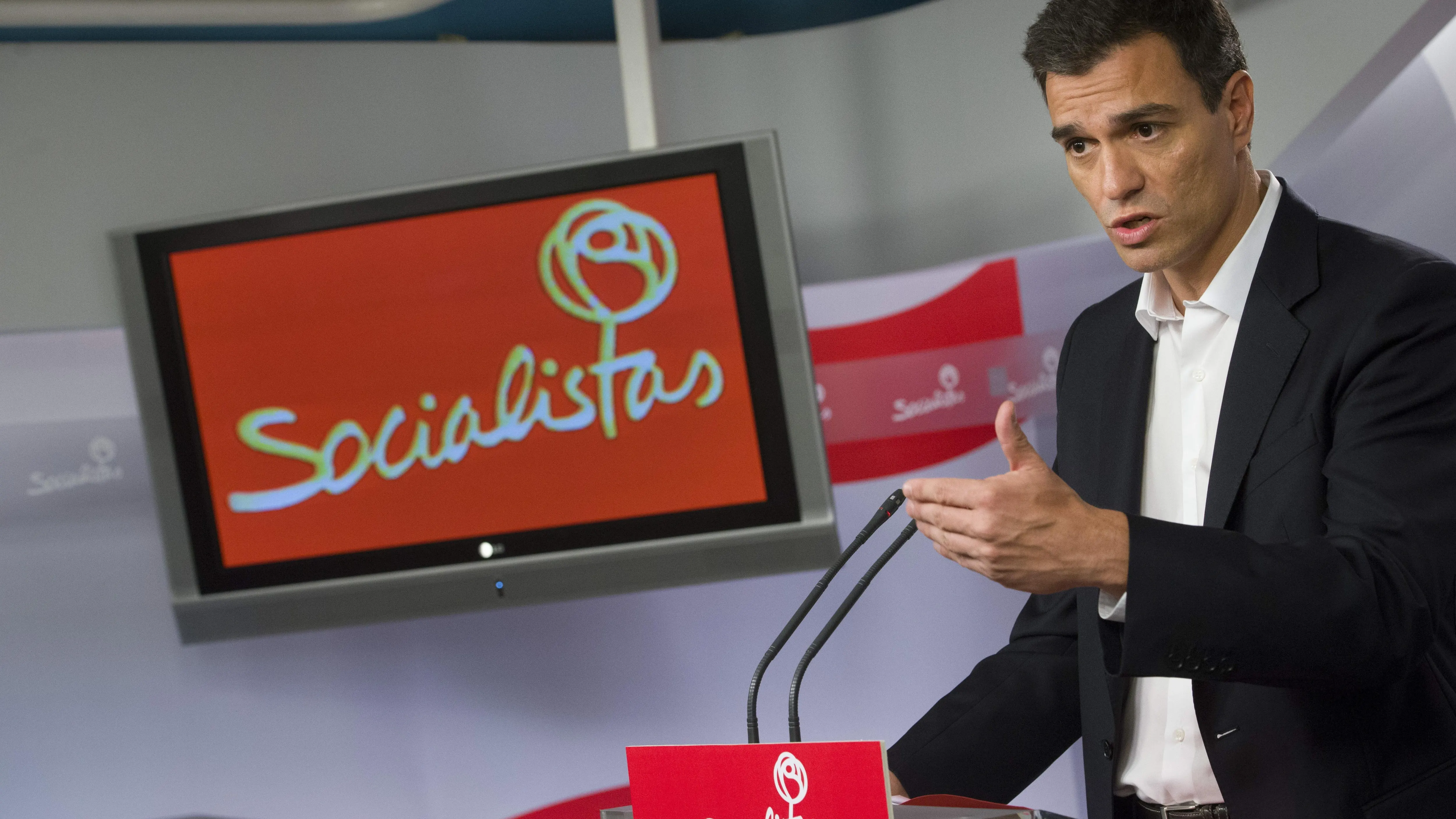 El secretario general del PSOE, Pedro Sánchez