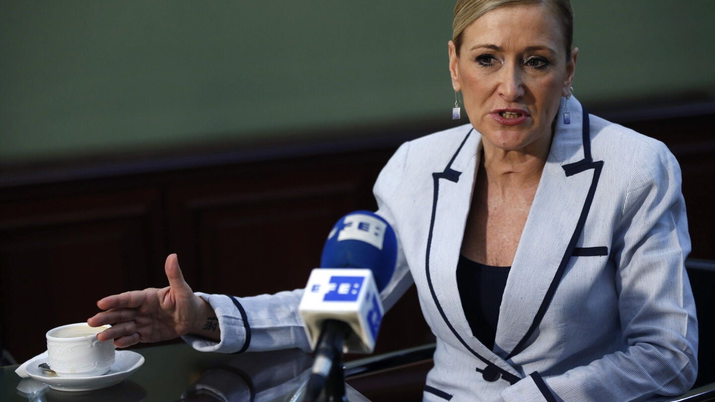 La delegada del Gobierno en la Comunidad de Madrid, Cristina Cifuentes