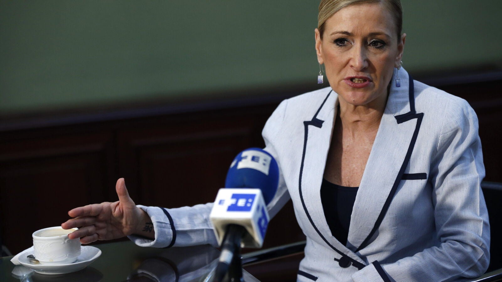 La delegada del Gobierno en la Comunidad de Madrid, Cristina Cifuentes