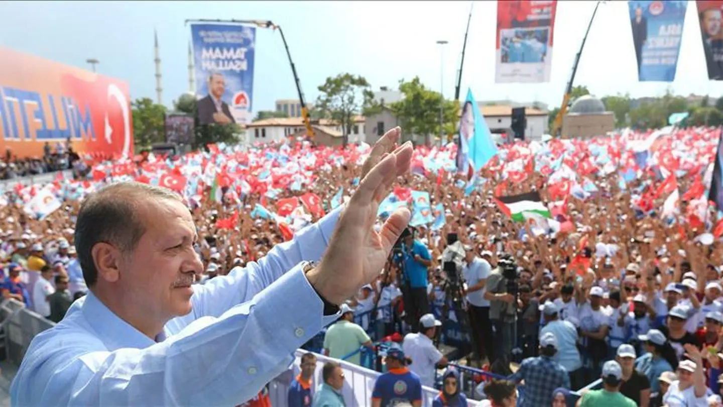 Erdogan en la localidad turca de Konya Erdogan en la localidad turca de Konya