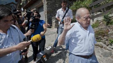 Jordi Pujol evita hablar con los medios de comunicación