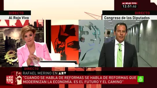 Rafael Merino habla en ARV Rafael Merino habla en ARV