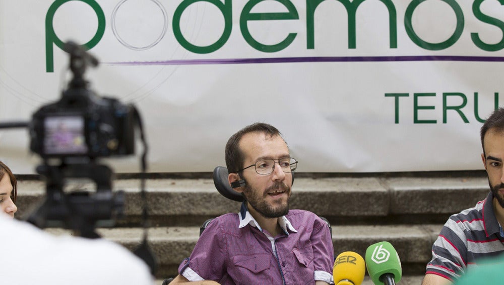 Pablo Echenique, eurodiputado de Podemos