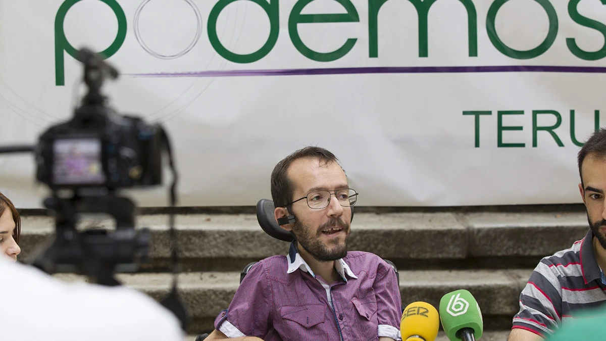 Pablo Echenique, eurodiputado de Podemos