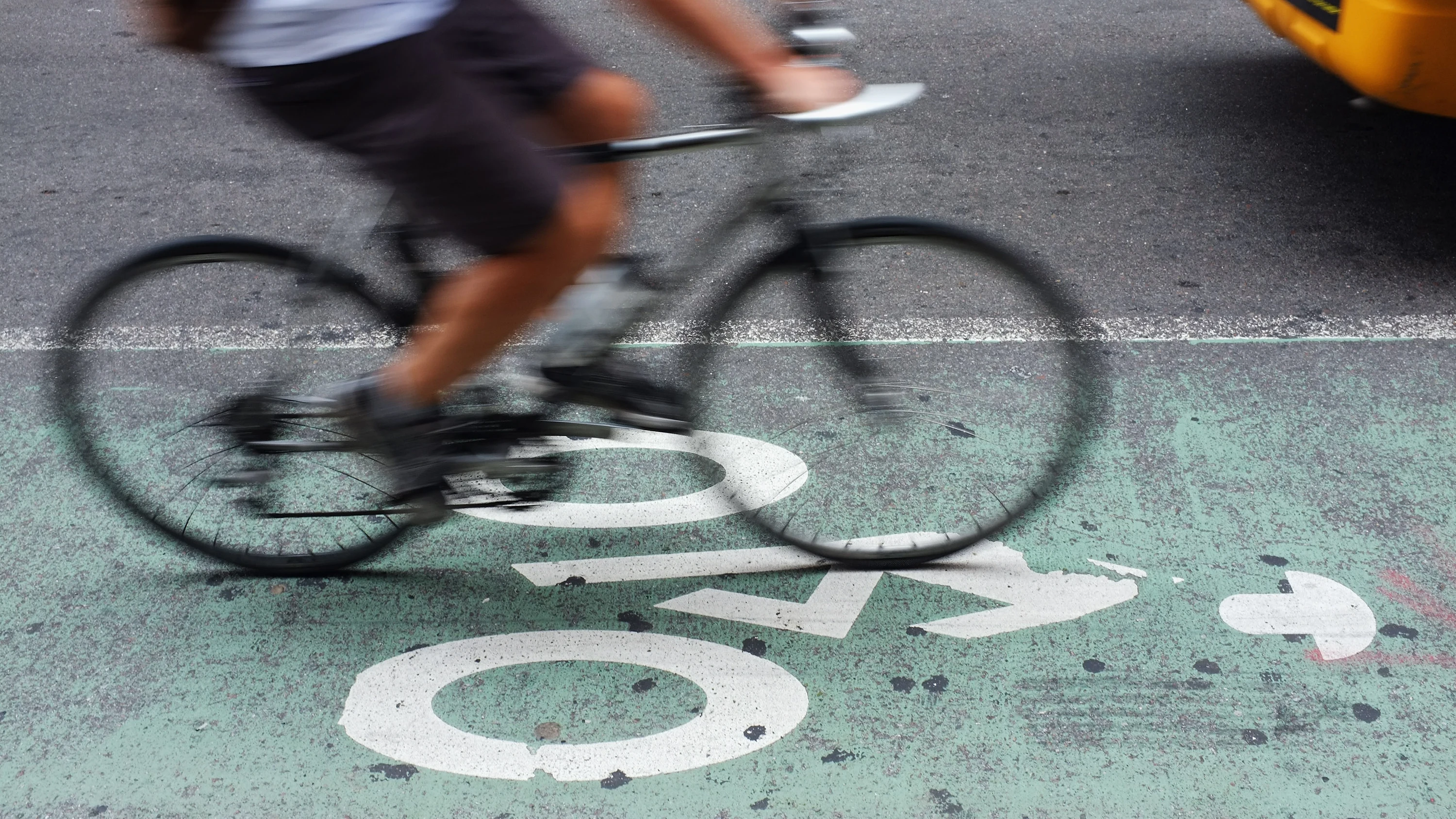 Un carril bici