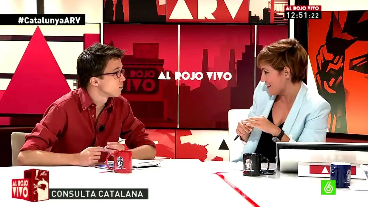 Íñigo Errejón con Pardo